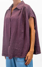 Susymix - Camicia in lino over - Fico