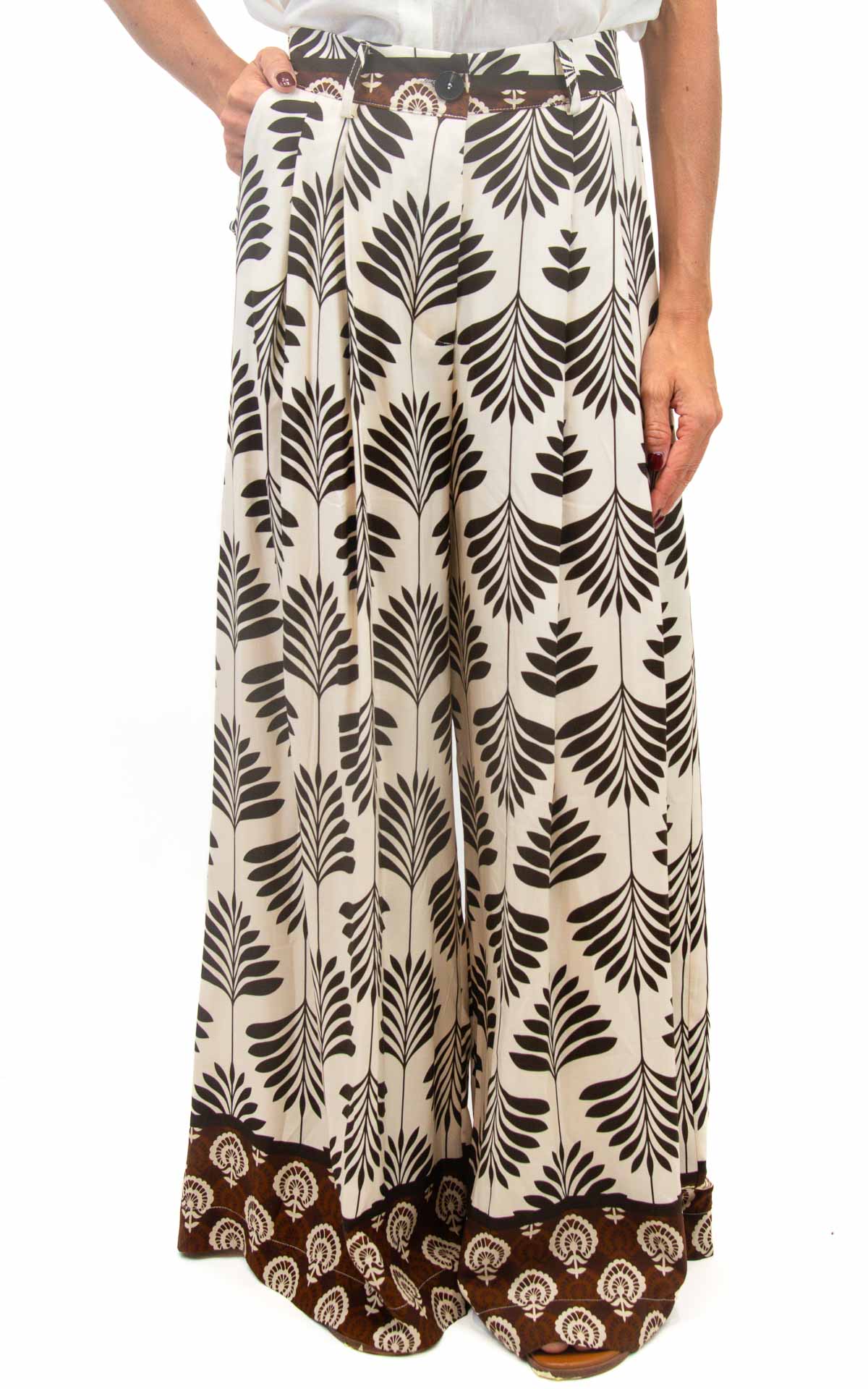 Susymix - Pantalone fantasia - Latte