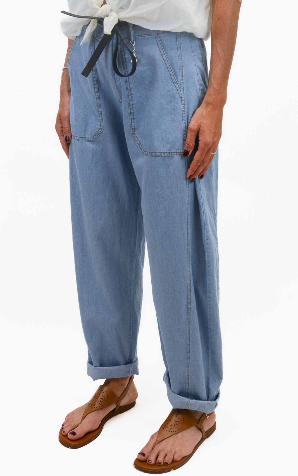 Susymix - Jeans ovetto chambray - Denim chiaro