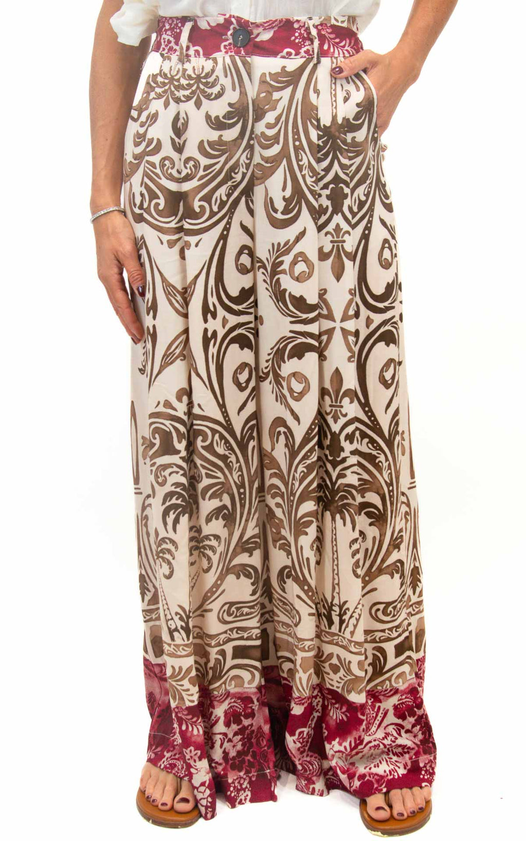 Susymix - Pantalone fantasia - Beige