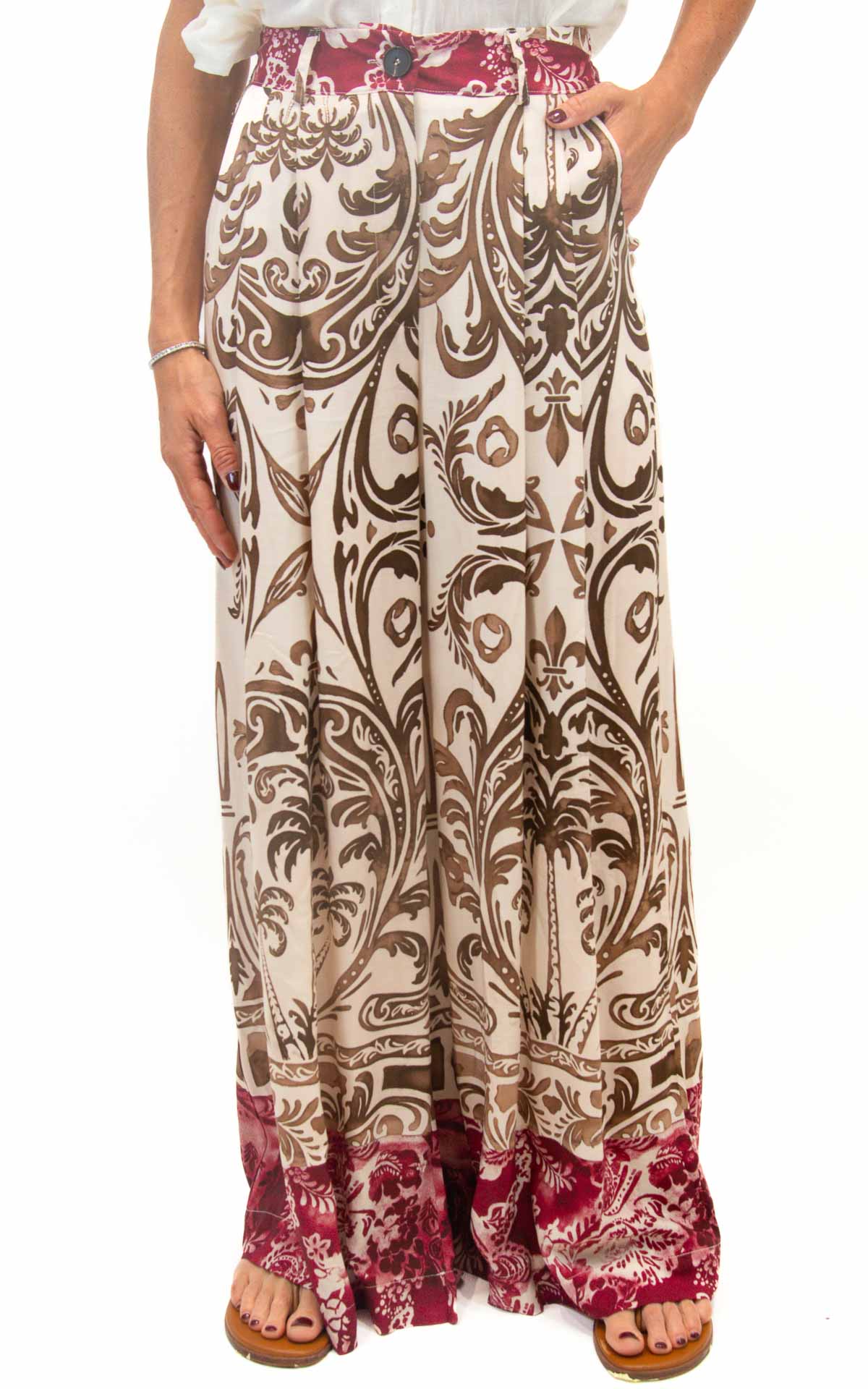Susymix - Pantalone fantasia - Beige