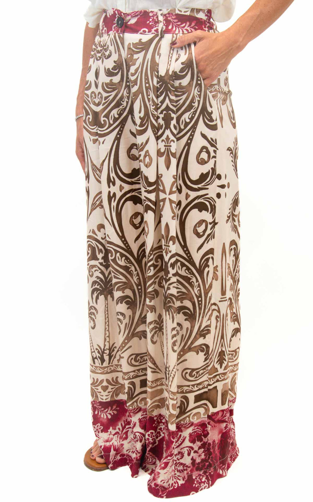 Susymix - Pantalone fantasia - Beige