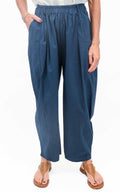 Initial - Pantalone vela ovetto - Blu
