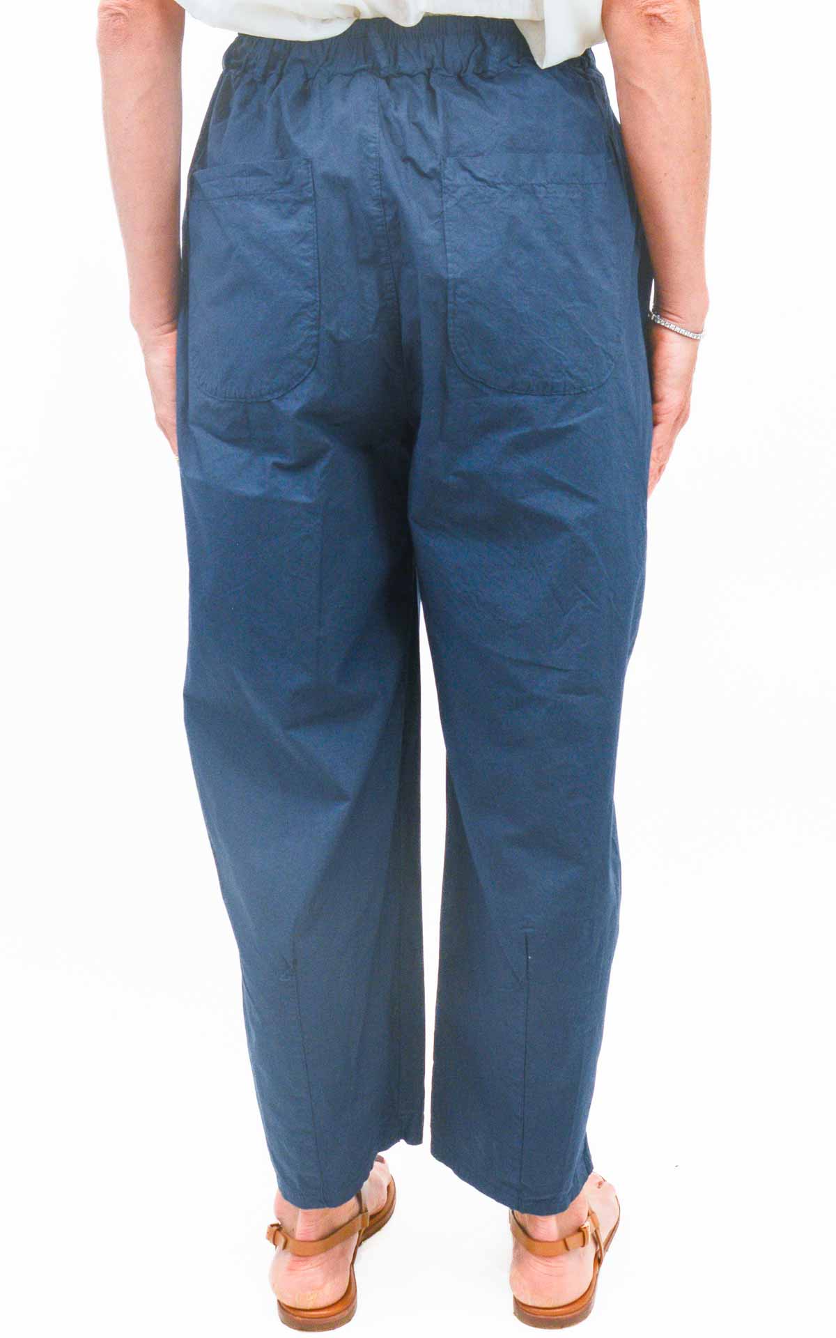 Initial - Pantalone vela ovetto - Blu