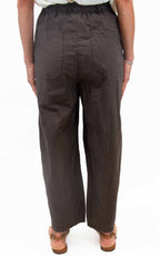 Initial - Pantalone vela ovetto - Moro