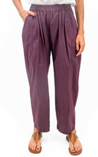 Initial - Pantalone vela ovetto - Fico