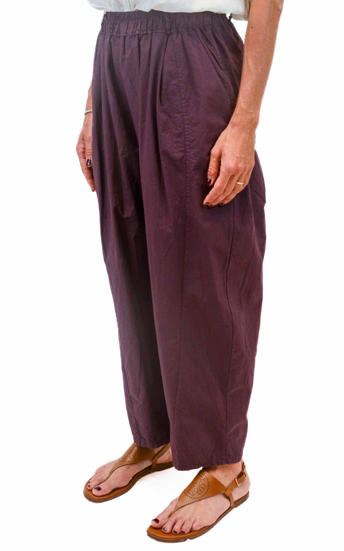 Initial - Pantalone vela ovetto - Fico
