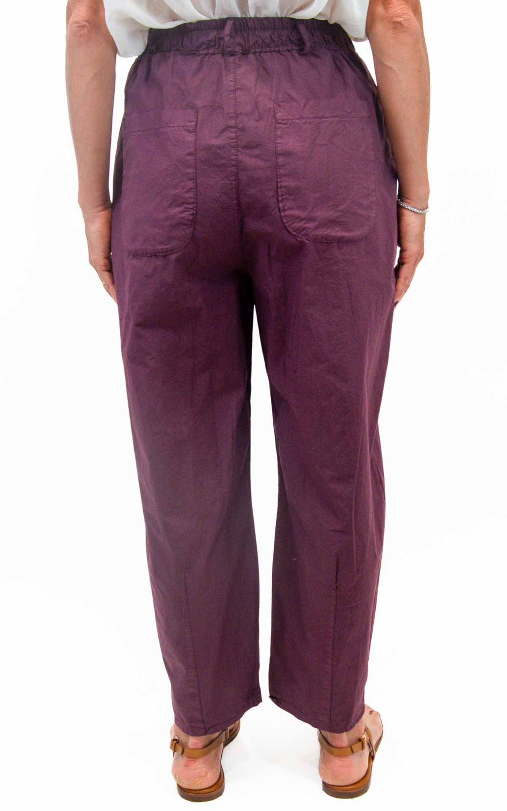 Initial - Pantalone vela ovetto - Fico
