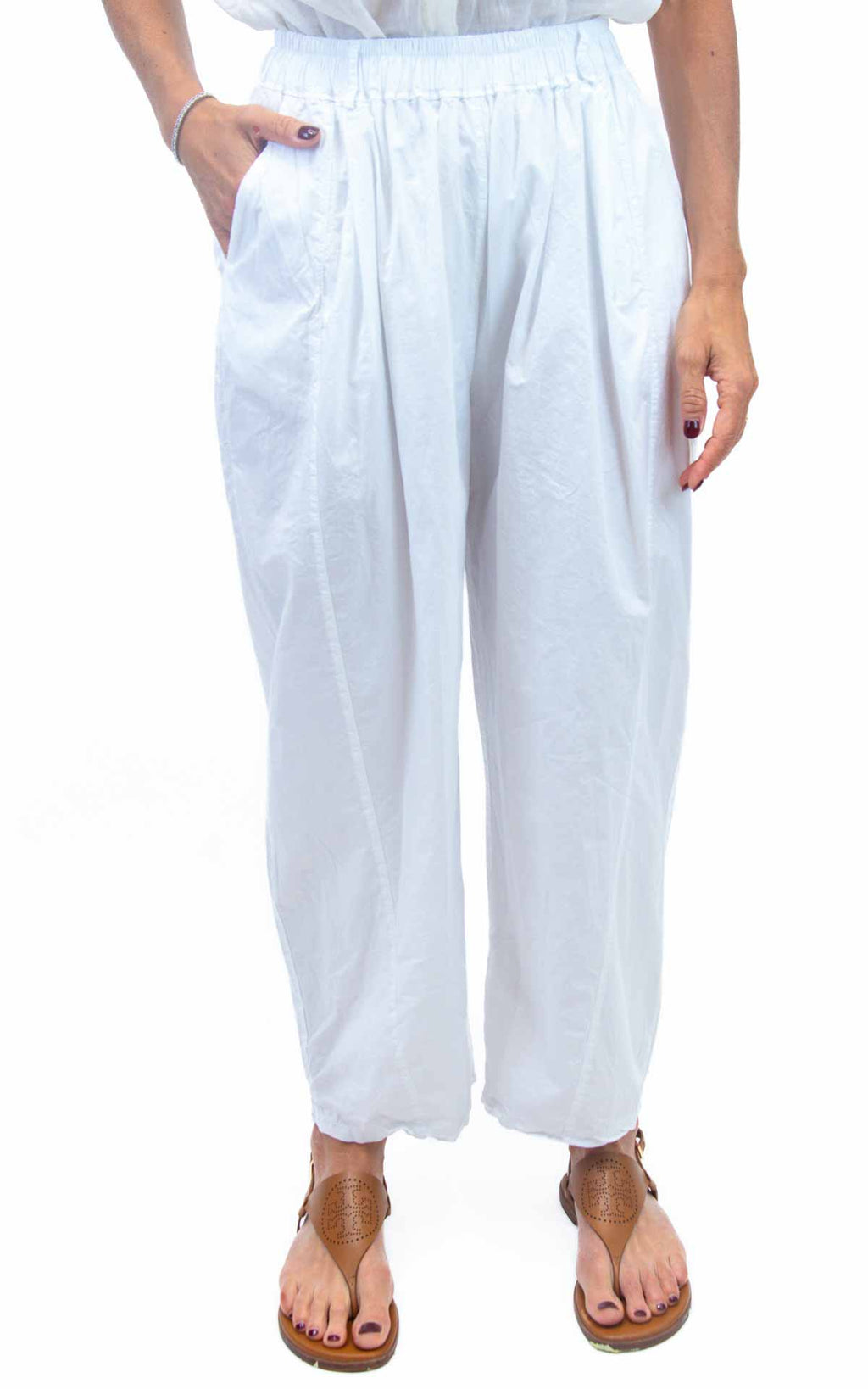 Initial - Pantalone vela ovetto - Latte