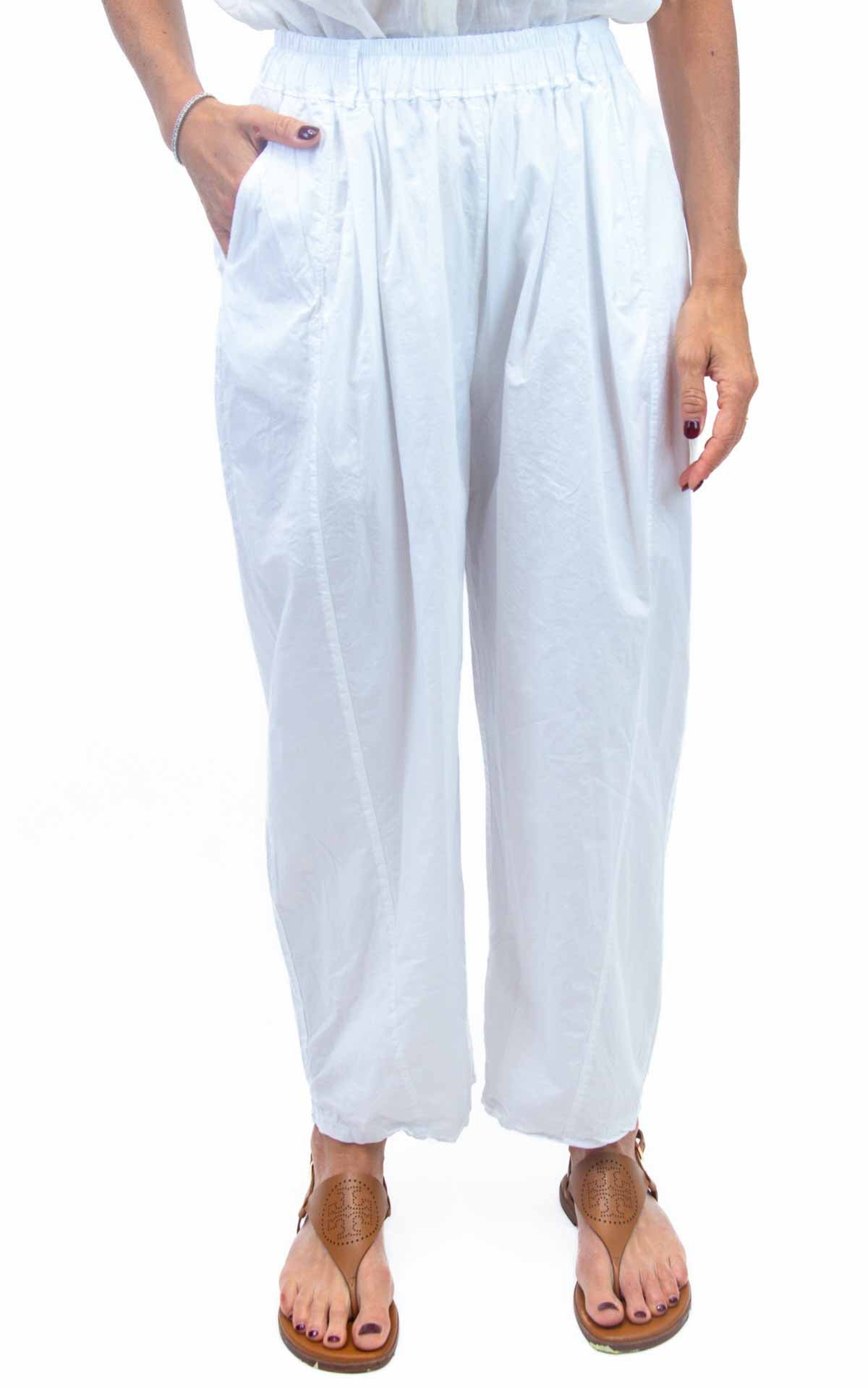 Initial - Pantalone vela ovetto - Latte