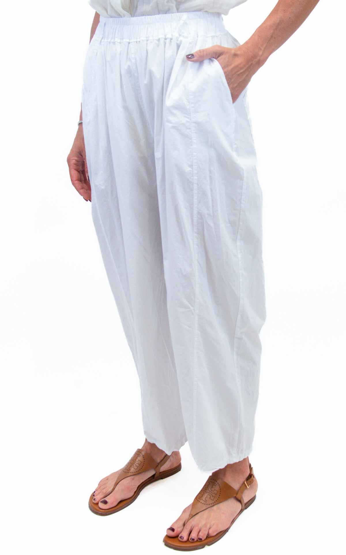 Initial - Pantalone vela ovetto - Latte