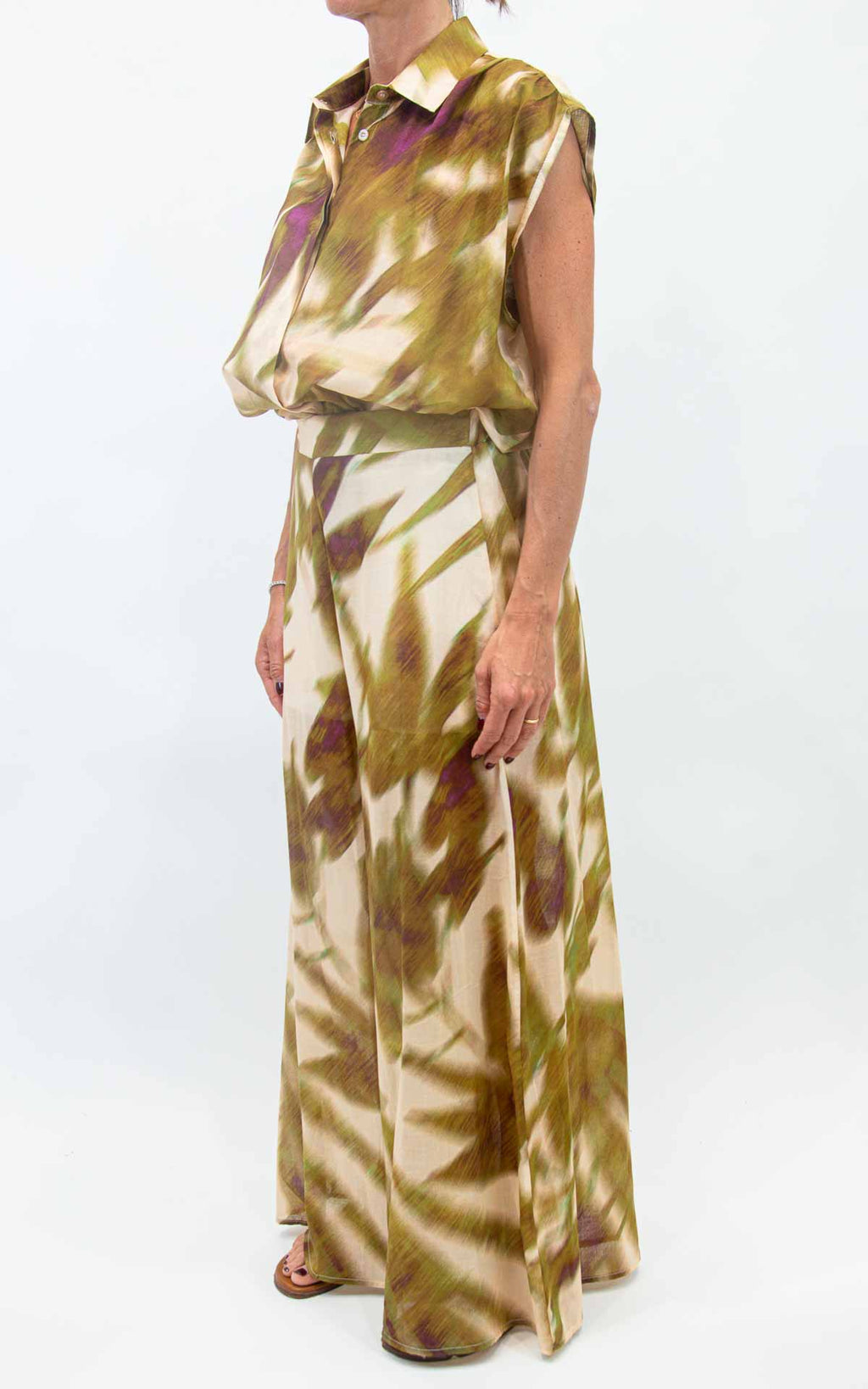 Susymix - Pantalone a fantasia - Burro