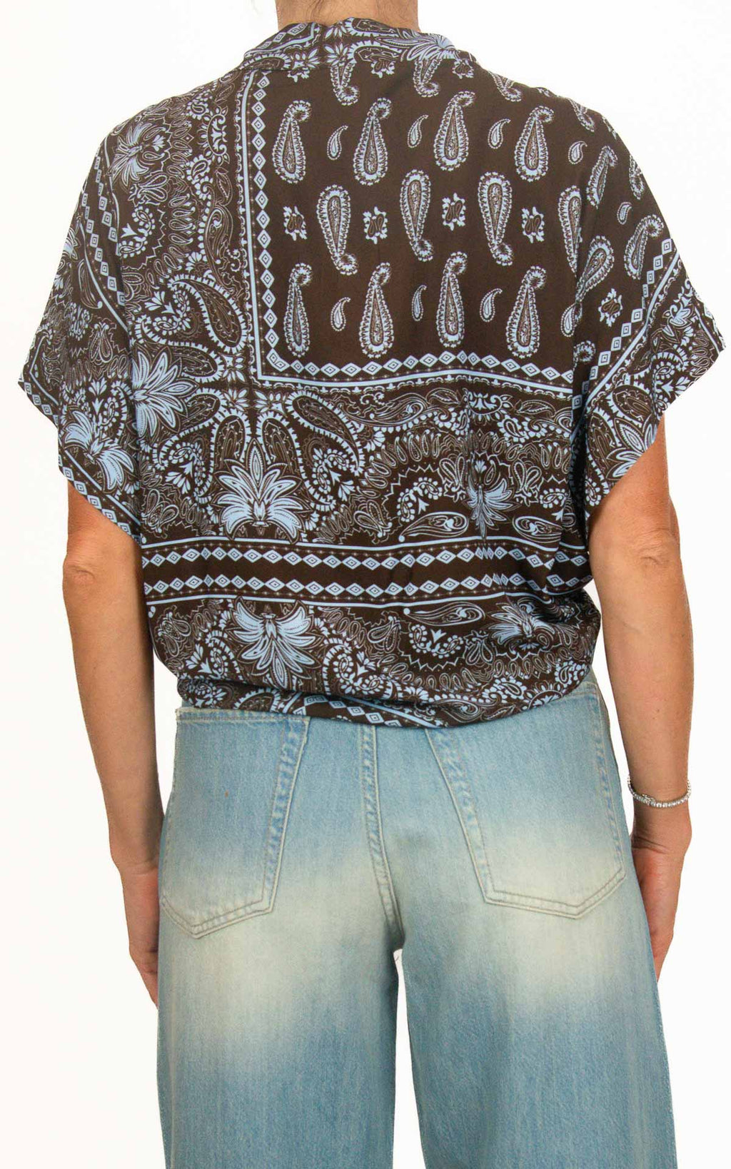 Susymix - Camicia mezza manica - Moro