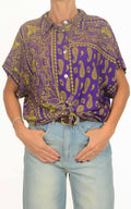 Susymix - Camicia mezza manica - Viola