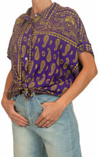 Susymix - Camicia mezza manica - Viola