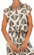 Susymix - Camicia fantasia - Latte