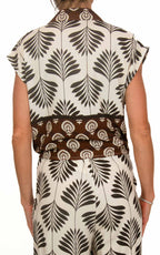 Susymix - Camicia fantasia - Latte