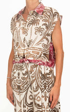 Susymix - Camicia fantasia - Beige