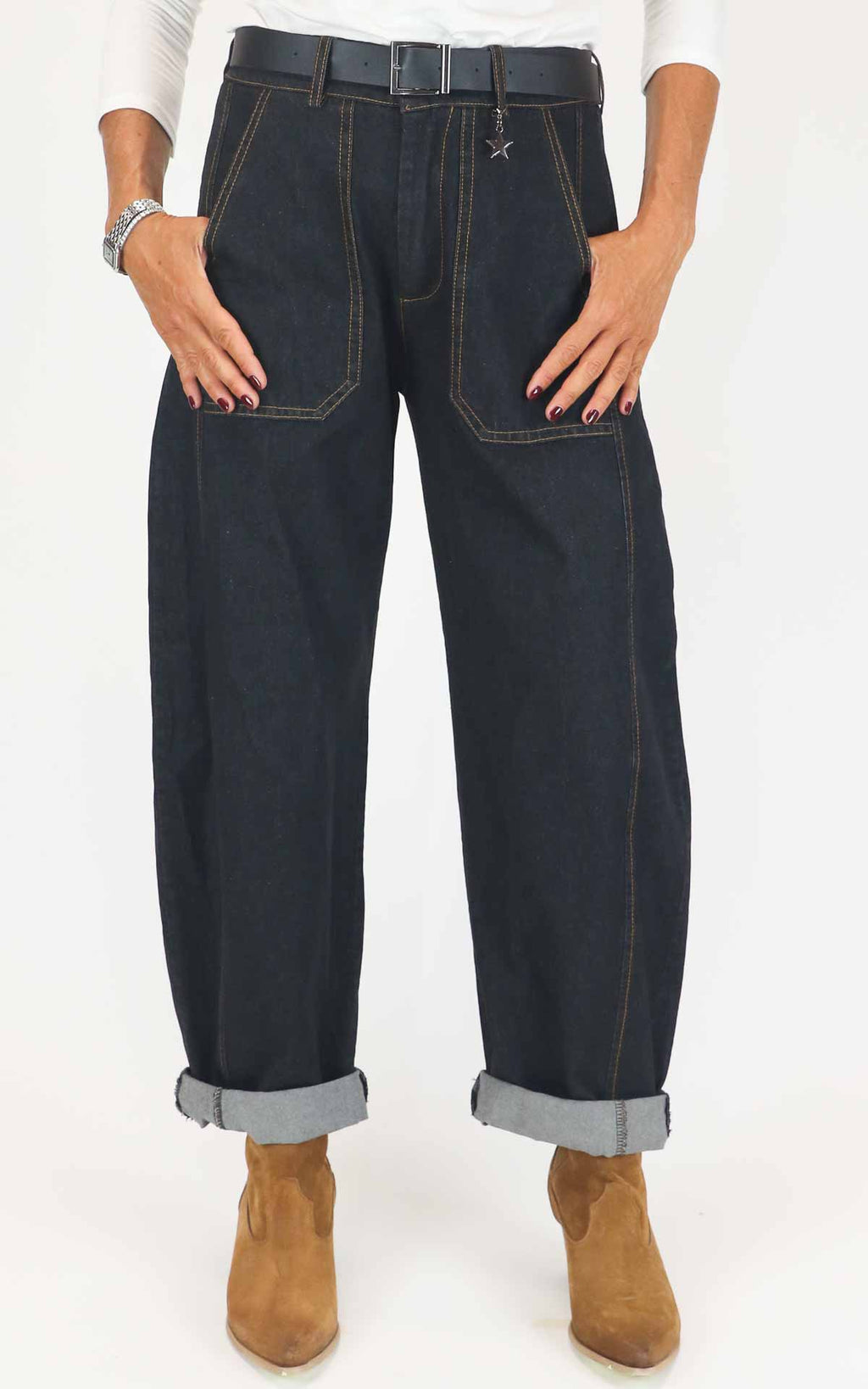 Susymix - Jeans stellina - Nero