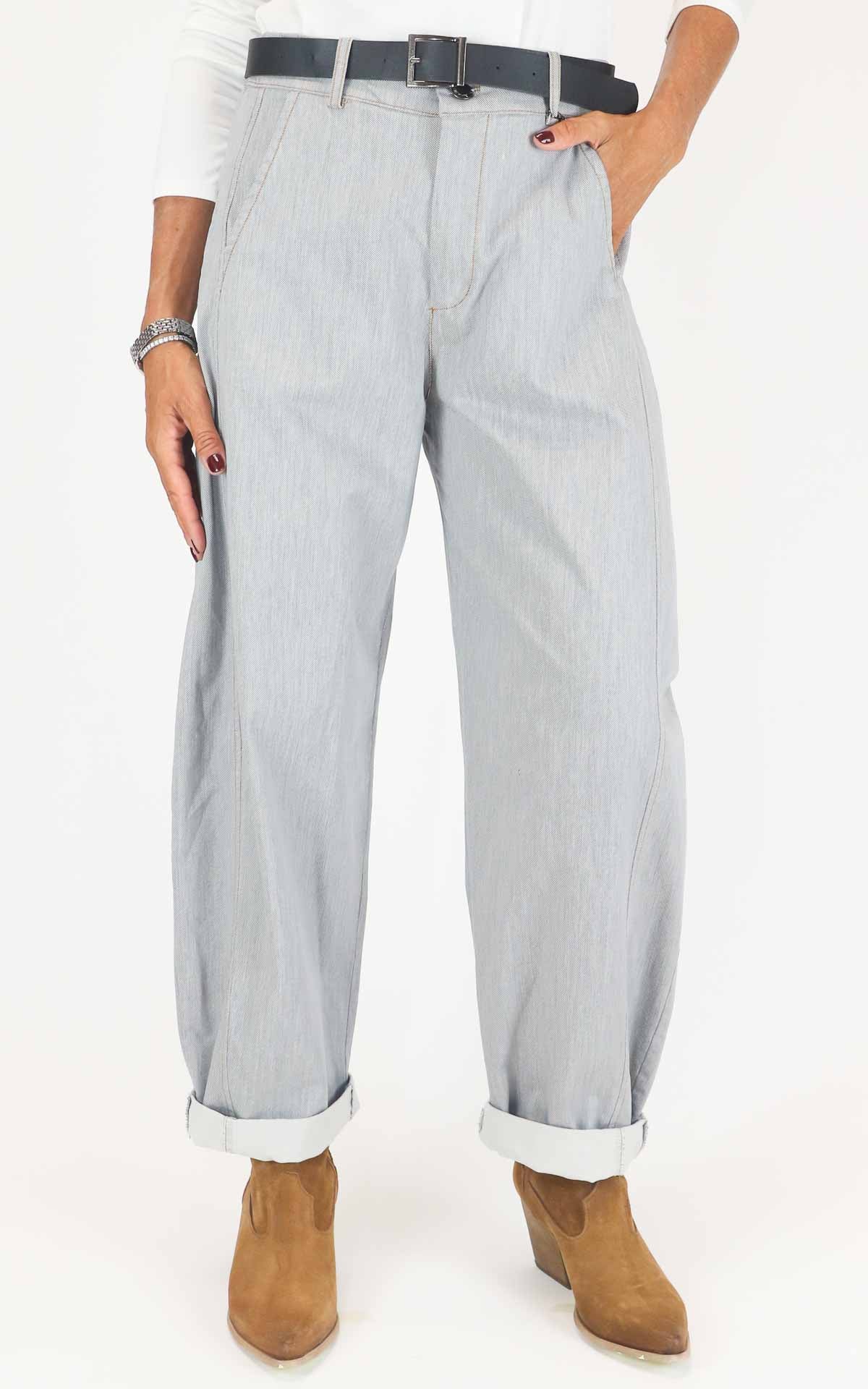Susymix - Pantalone ovetto - Grigio
