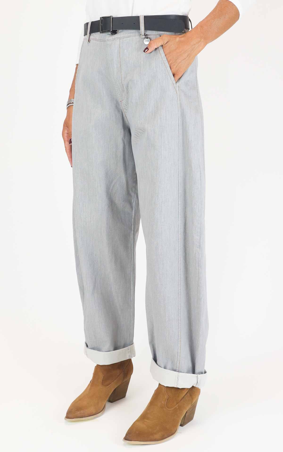 Susymix - Pantalone ovetto - Grigio
