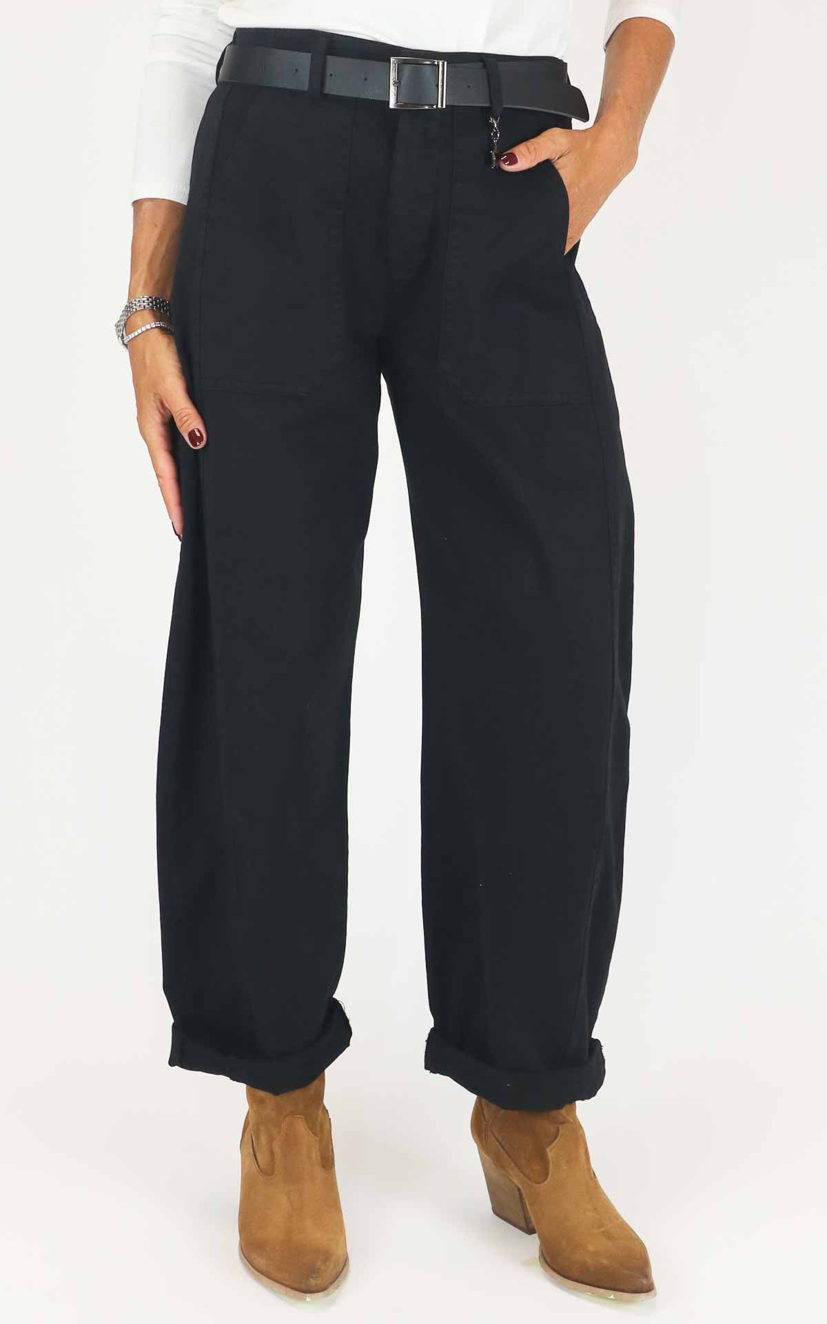 Susymix - Pantalone stellina - Nero