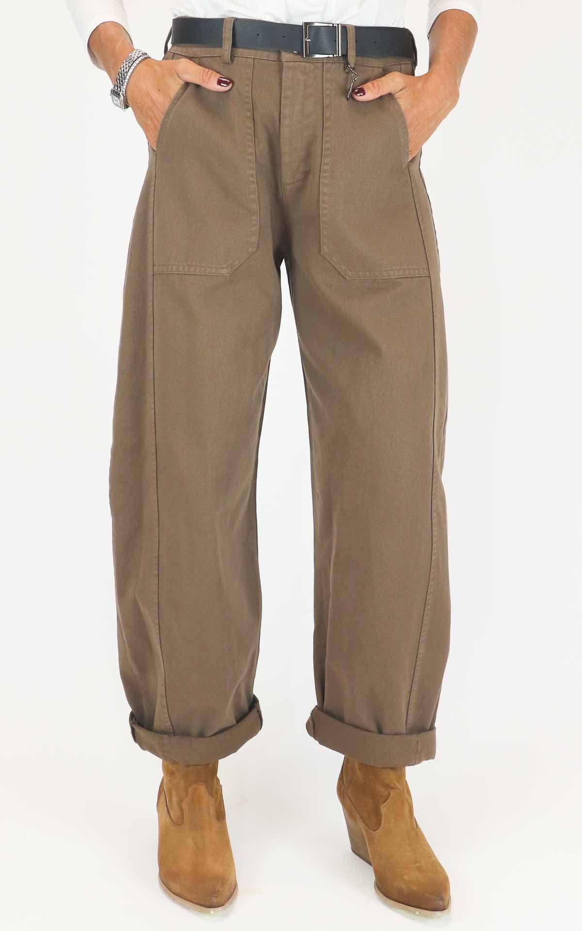 Susymix - Pantalone stellina - Sigaro