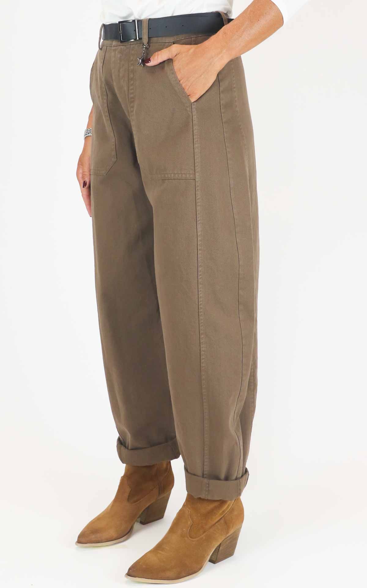 Susymix - Pantalone stellina - Sigaro