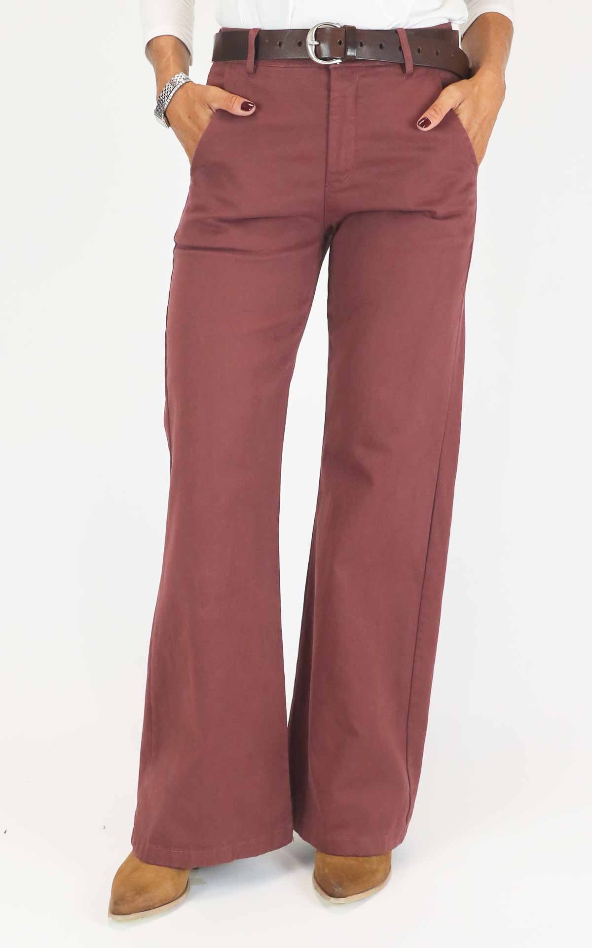 Off-On - Pantalone Betty - Vino
