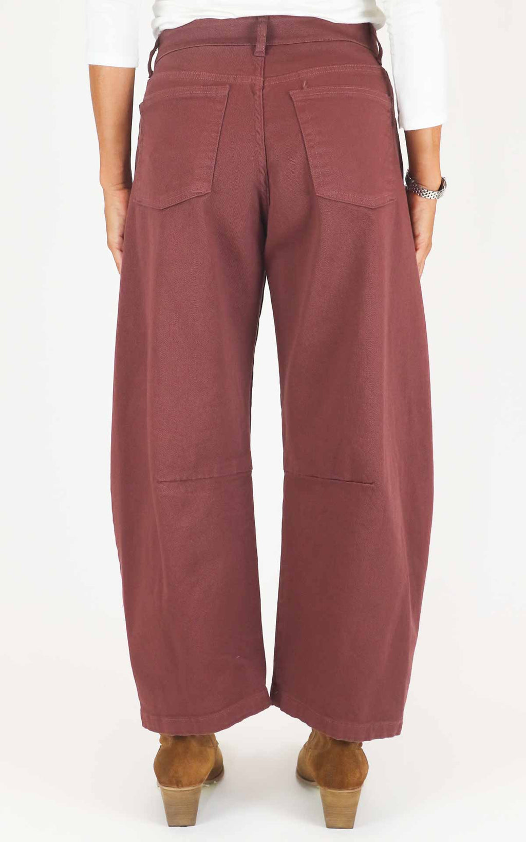 Off-On - Pantalone baloon - Vino