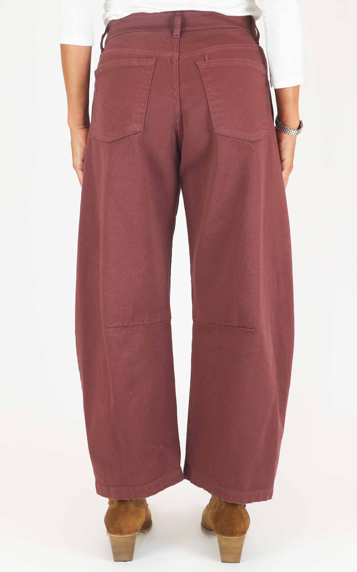 Off-On - Pantalone baloon - Vino