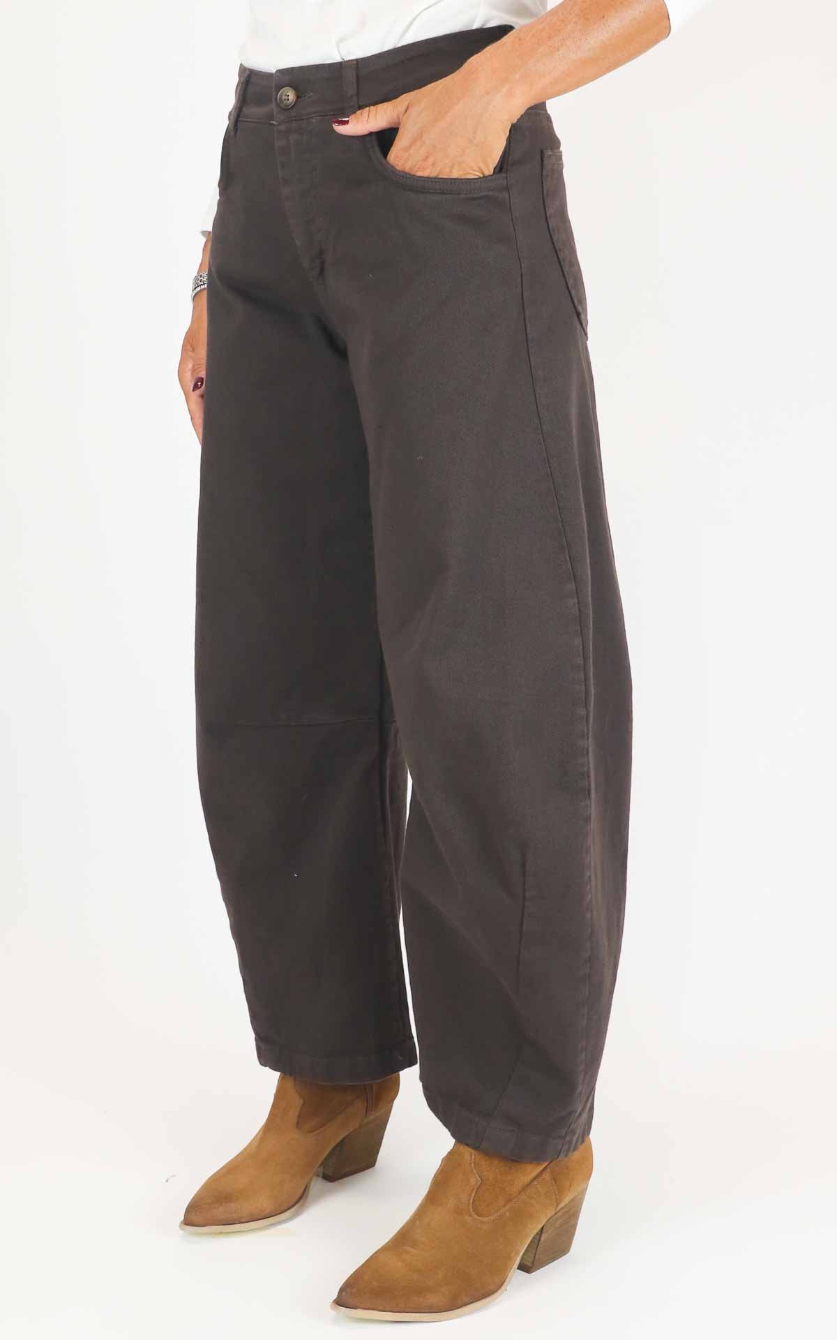 Off-On - Pantalone baloon - Cioccolato