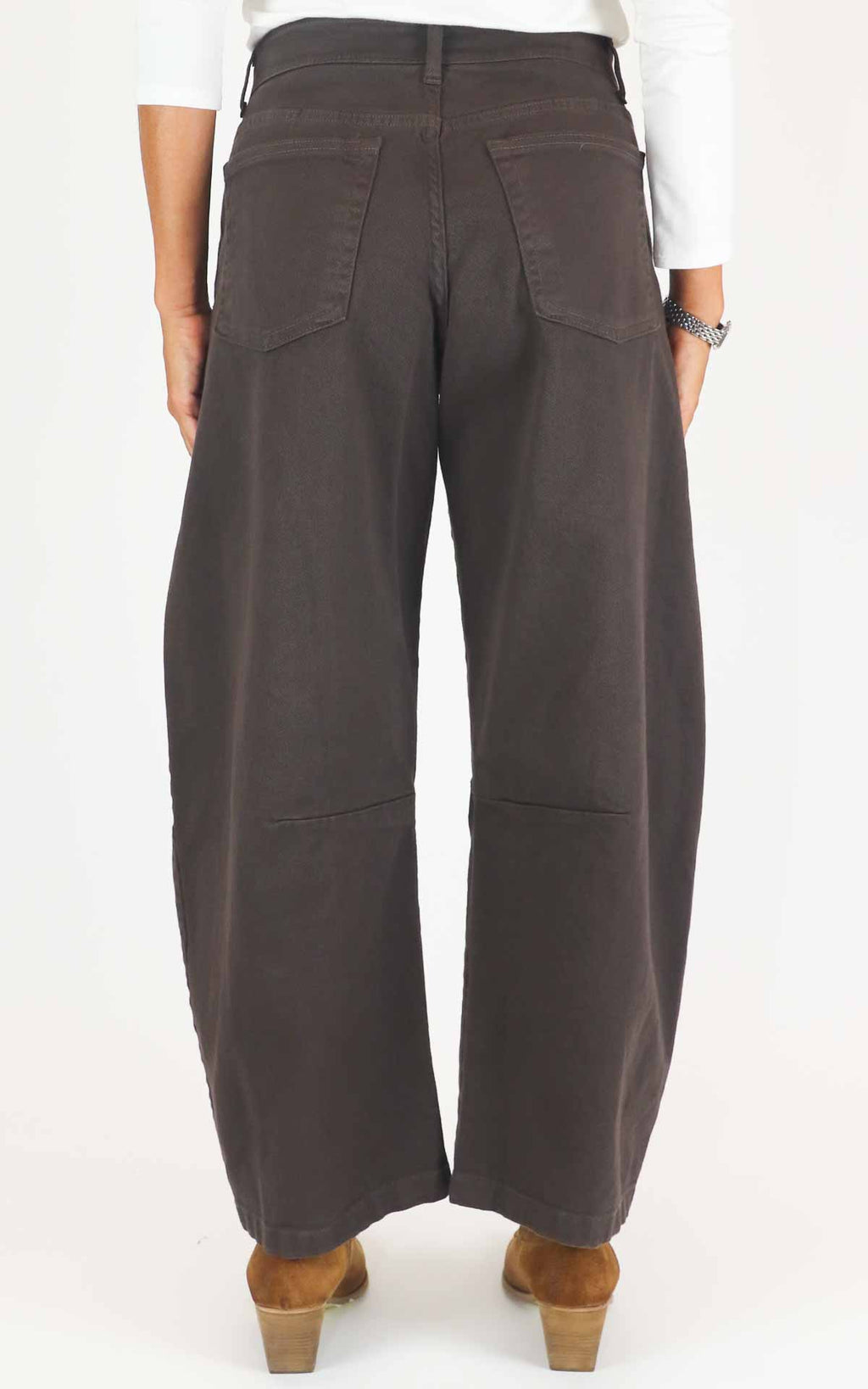 Off-On - Pantalone baloon - Cioccolato