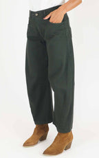 Off-On - Pantalone baloon - Verde