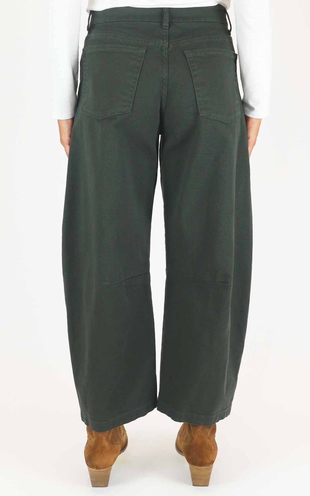 Off-On - Pantalone baloon - Verde