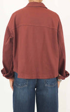Off-On - Giacca canvas - Vino