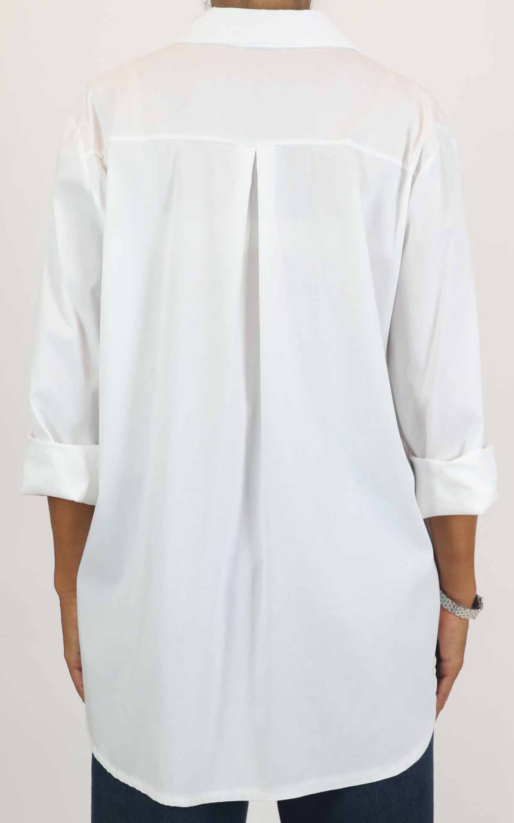 Off-On - Camicia tinta unita - Bianco