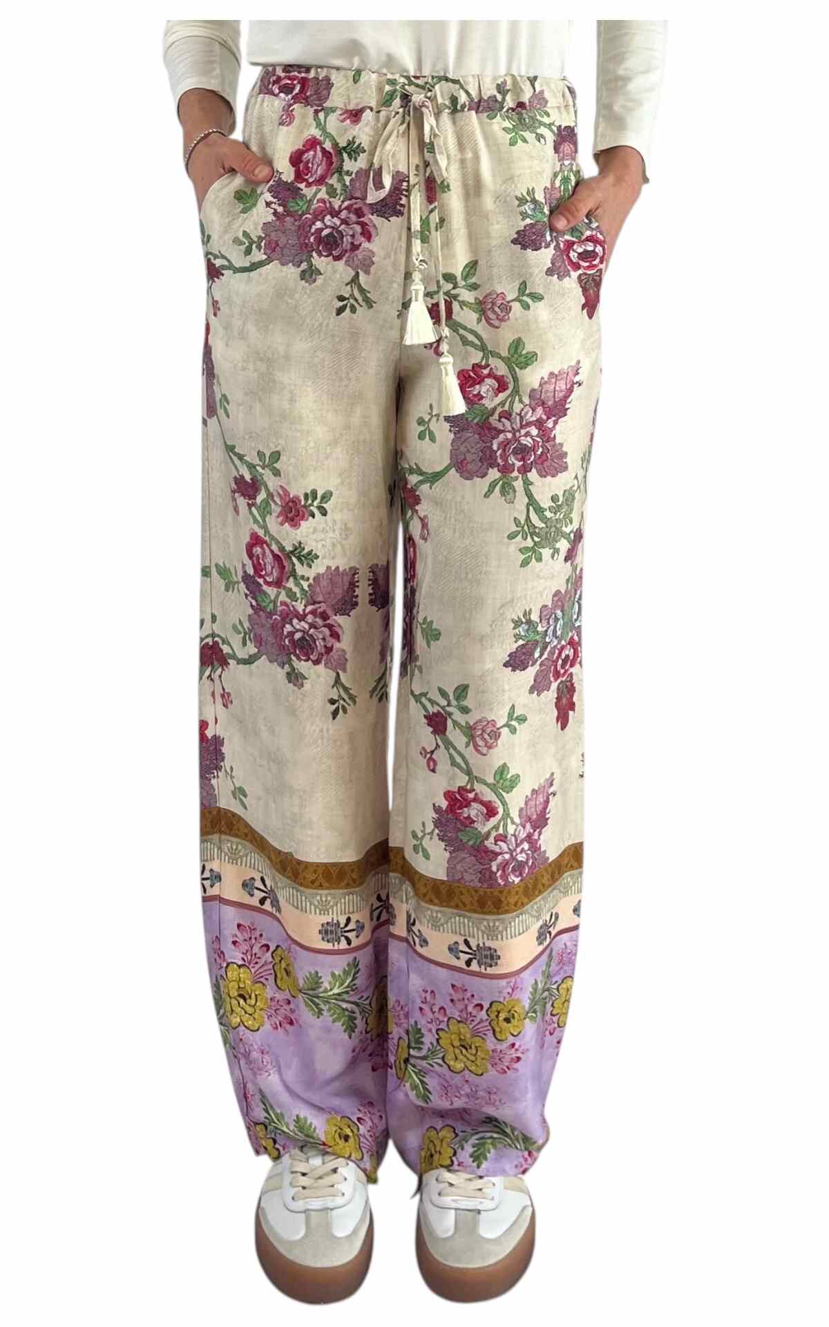 WU’SIDE – Pantalone – Panna