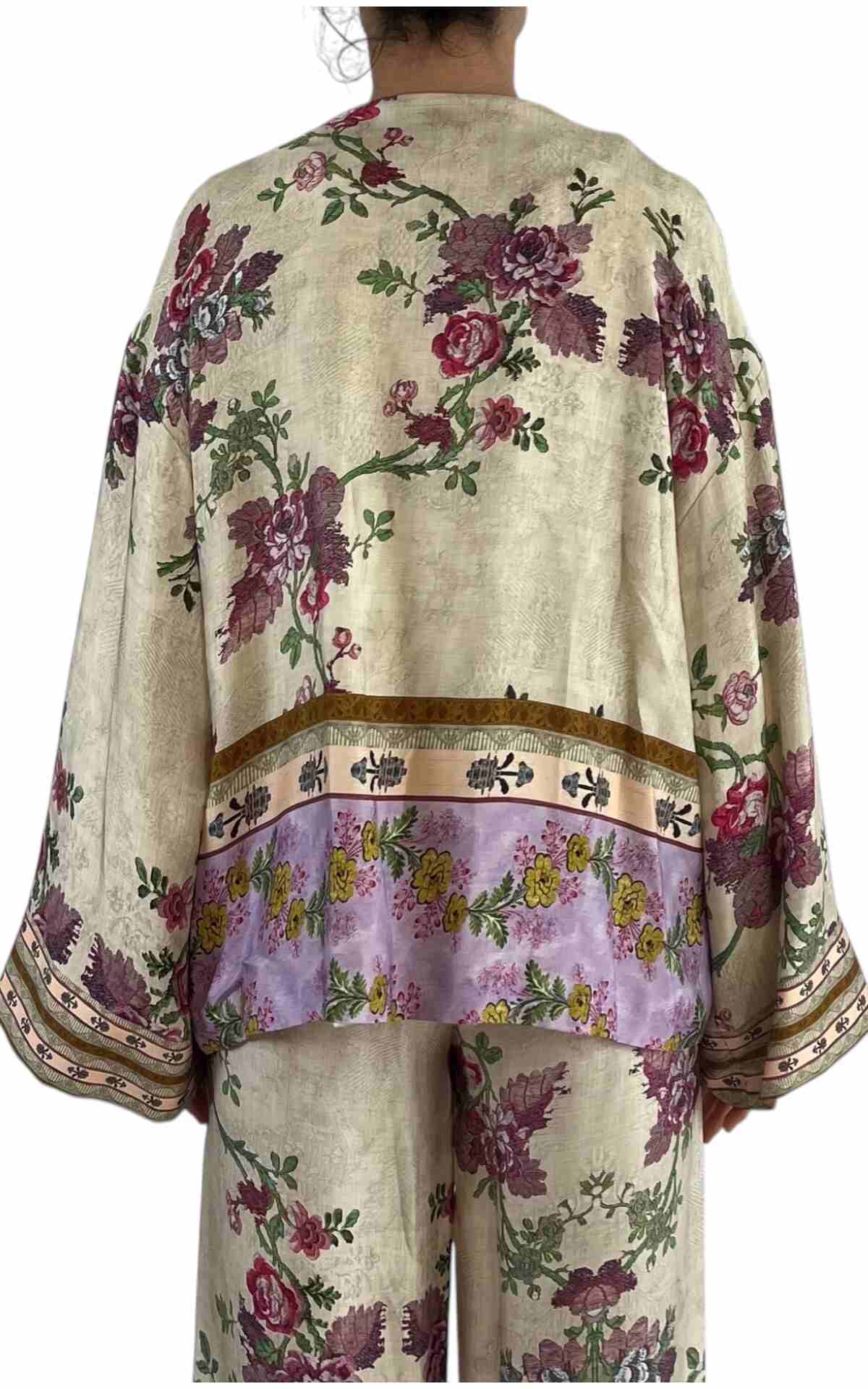 WU’SIDE – Giacca kimono – Panna