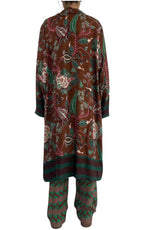 WU’SIDE – Kimono medio – Marrone