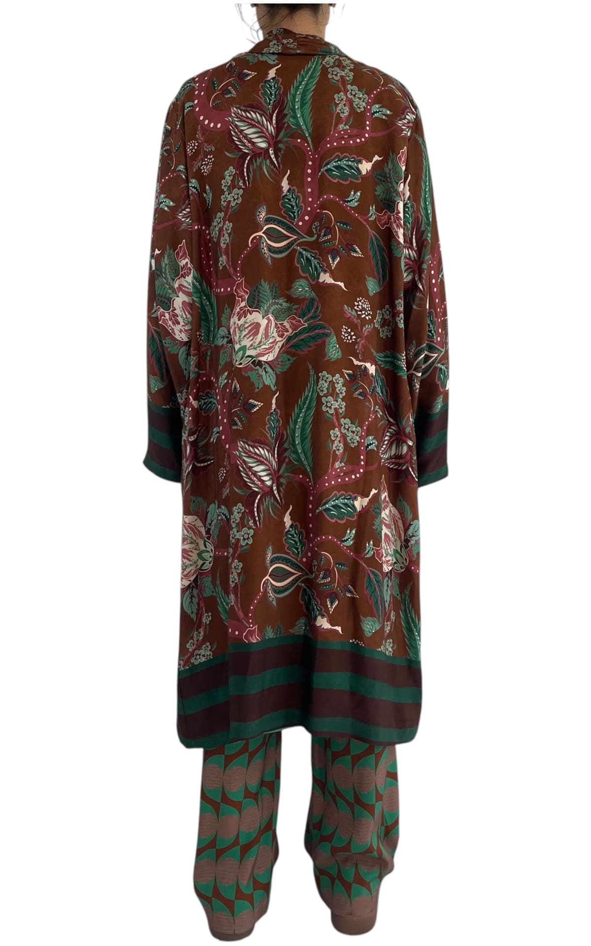WU’SIDE – Kimono medio – Marrone