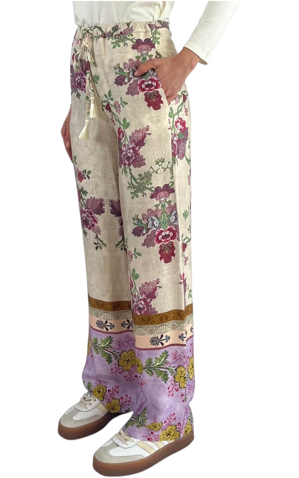 WU’SIDE – Pantalone – Panna