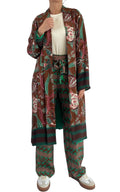 WU’SIDE – Kimono medio – Marrone