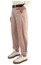 Susymix - Pantalone ovetto con elastico - Rosa