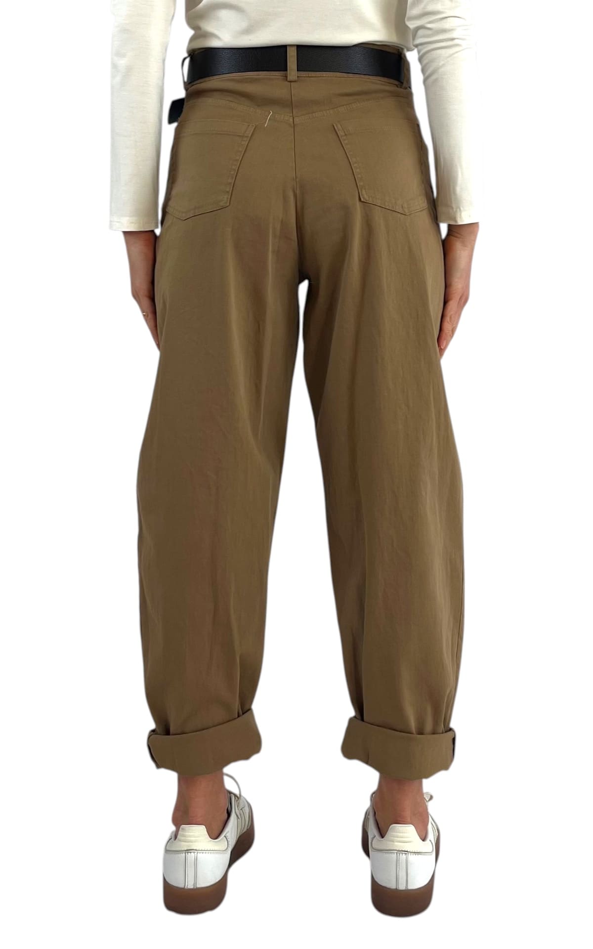 Susymix - Pantalone ovetto senza elastico - Camel