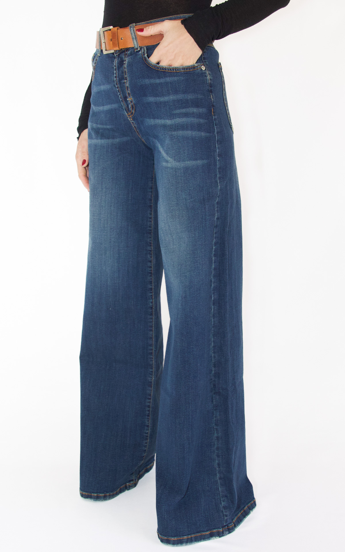 Initial &#8211; jeans palazzo &#8211; CHLOE