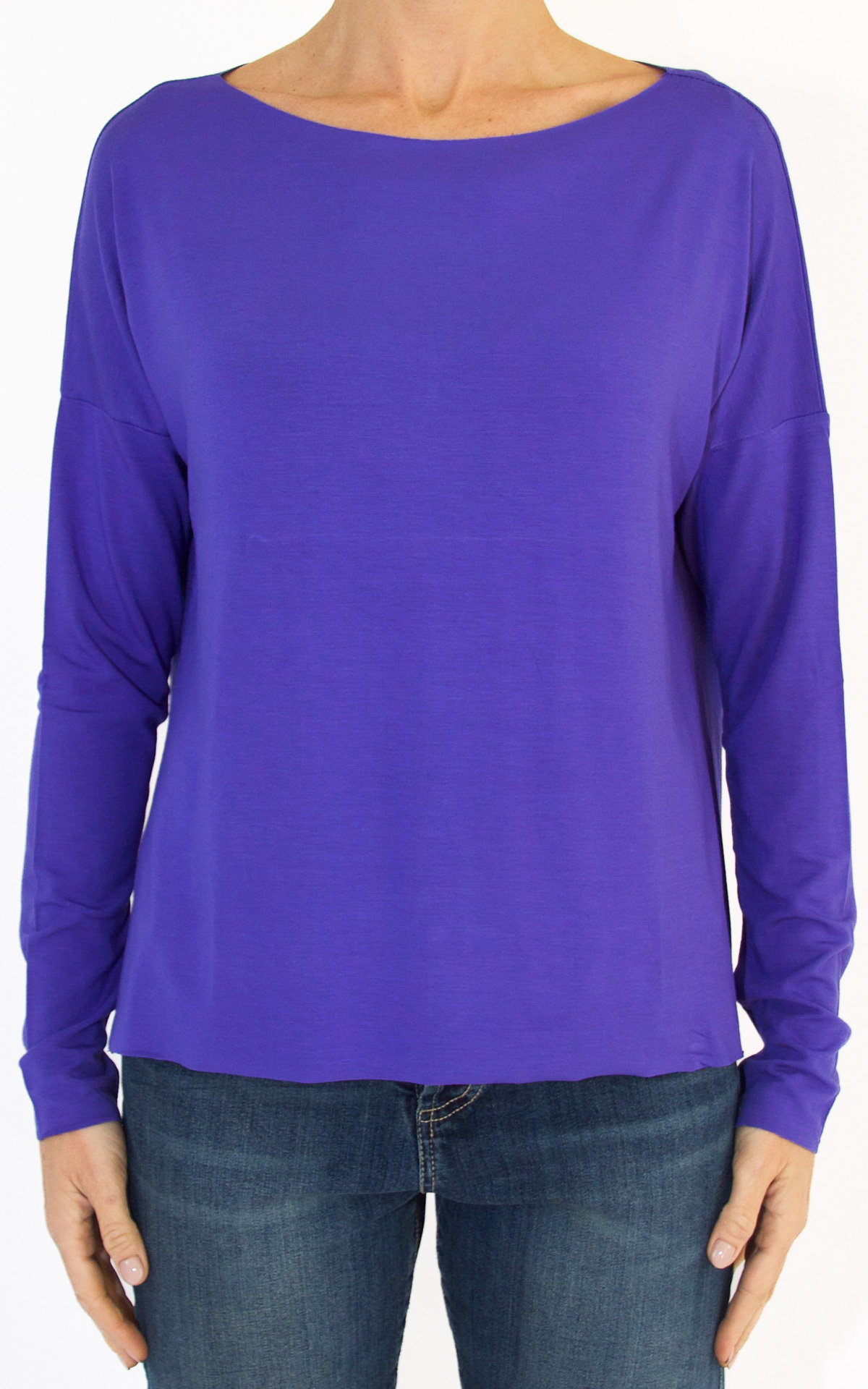 (image for) SusyMix – t-shirt oversize – viola