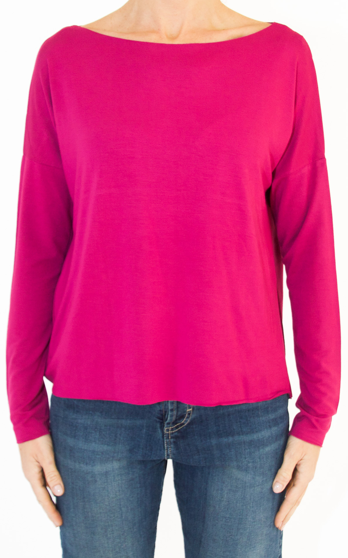 (image for) SusyMix – t-shirt oversize – fucsia