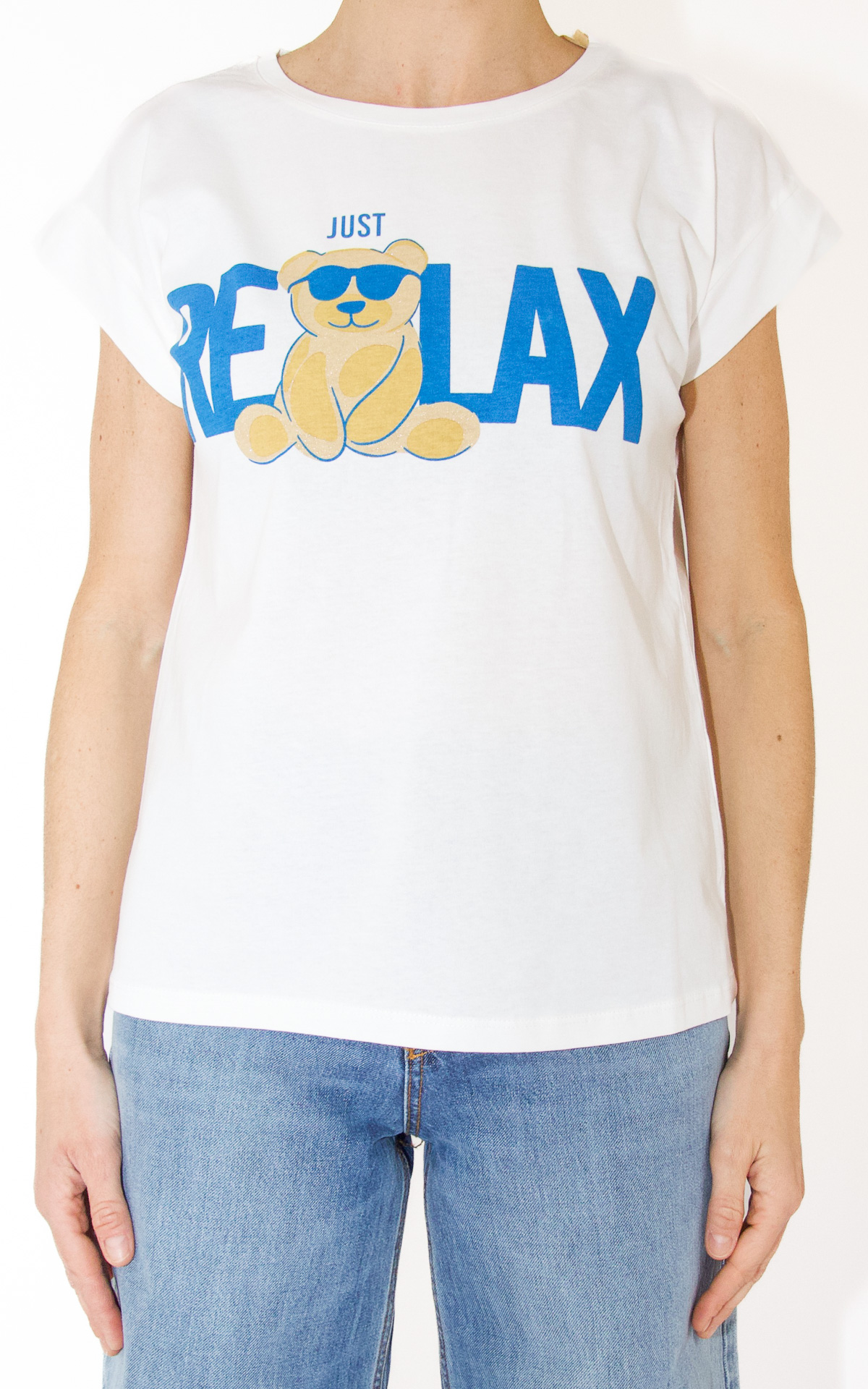 (image for) Off-On – t-shirt relax – blu