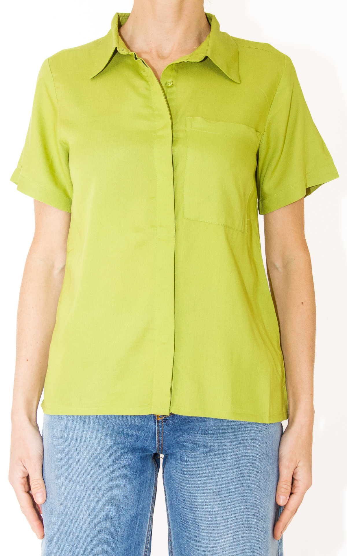 (image for) Compania Fantastica – camicia con tasca – verde